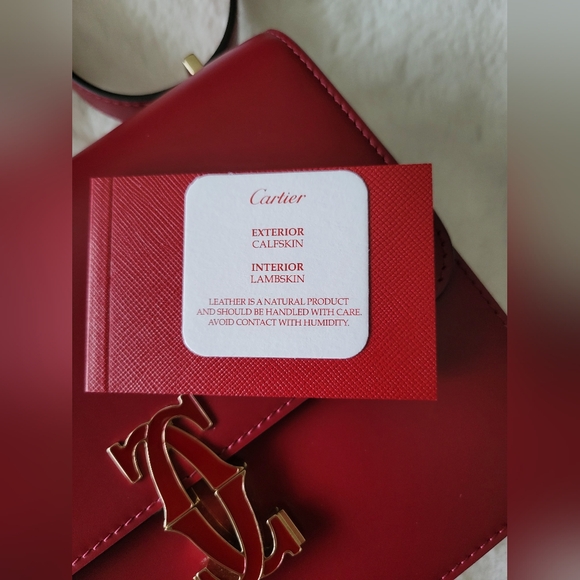 🌹Cartier • C DE CARTIER Mini shoulder/crossbody bag - Picture 11 of 11